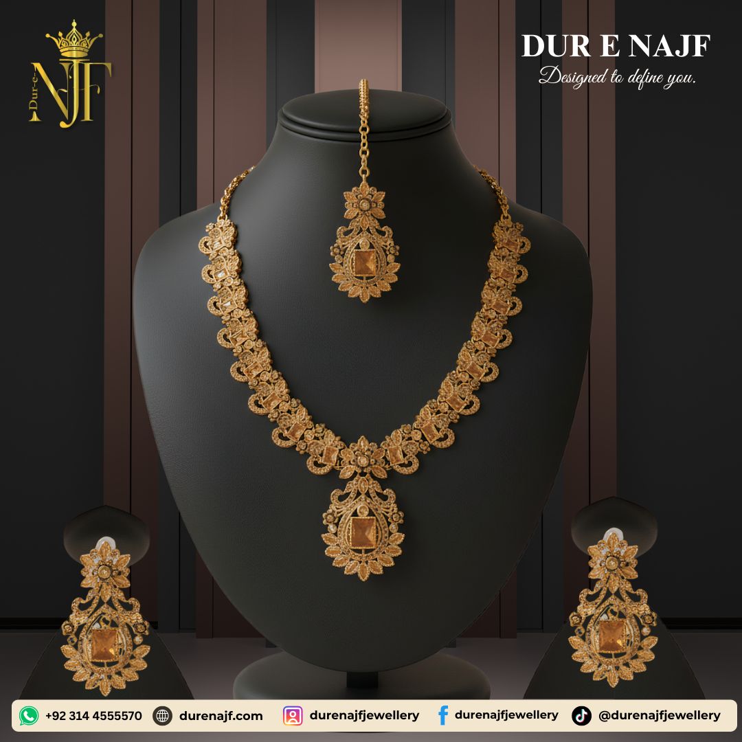 the-blush-radiance-light-brown-beaded-necklace-set