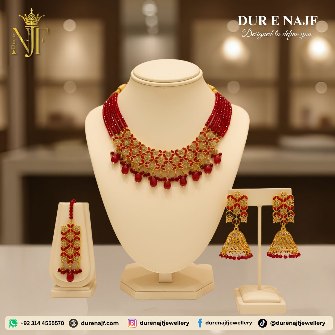 the-crimson-heir-ruby-golden-beaded-bridal-set