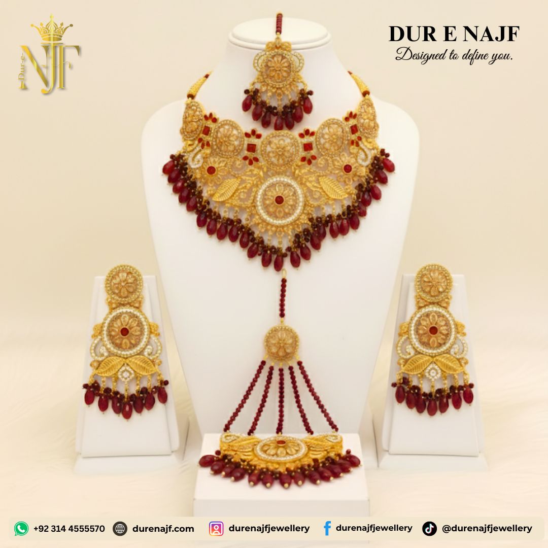 maroon-mirage-bridal-necklace-set