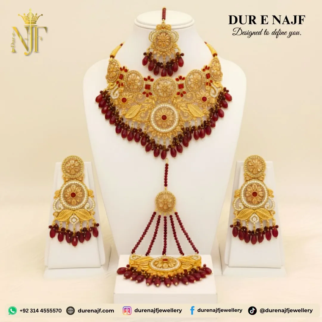 maroon-mirage-bridal-necklace-set