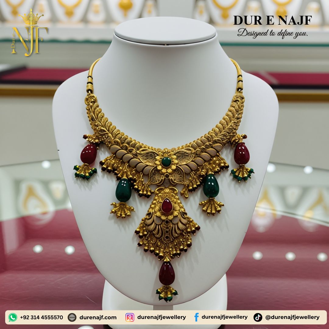 the-regal-harmony-emerald-ruby-gold-plated-necklace