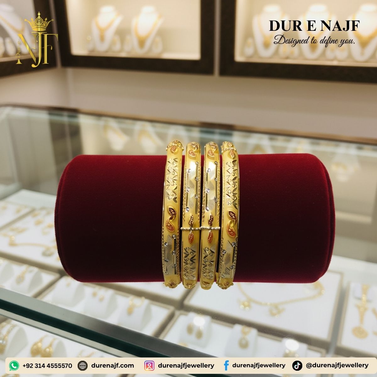 maroon-majesty-kada-set