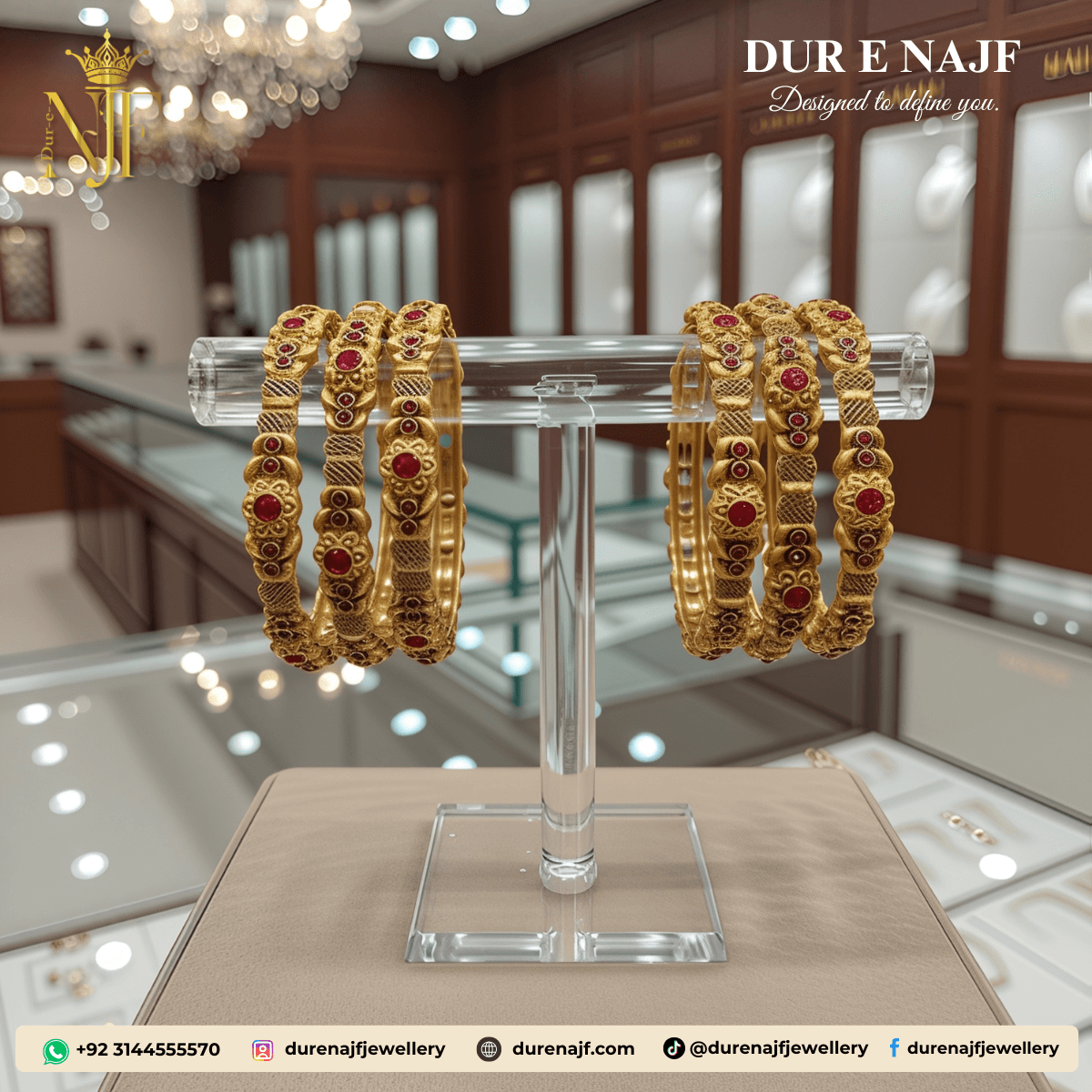 traditional-red-stone-gilded-bangle-set-6-pcs