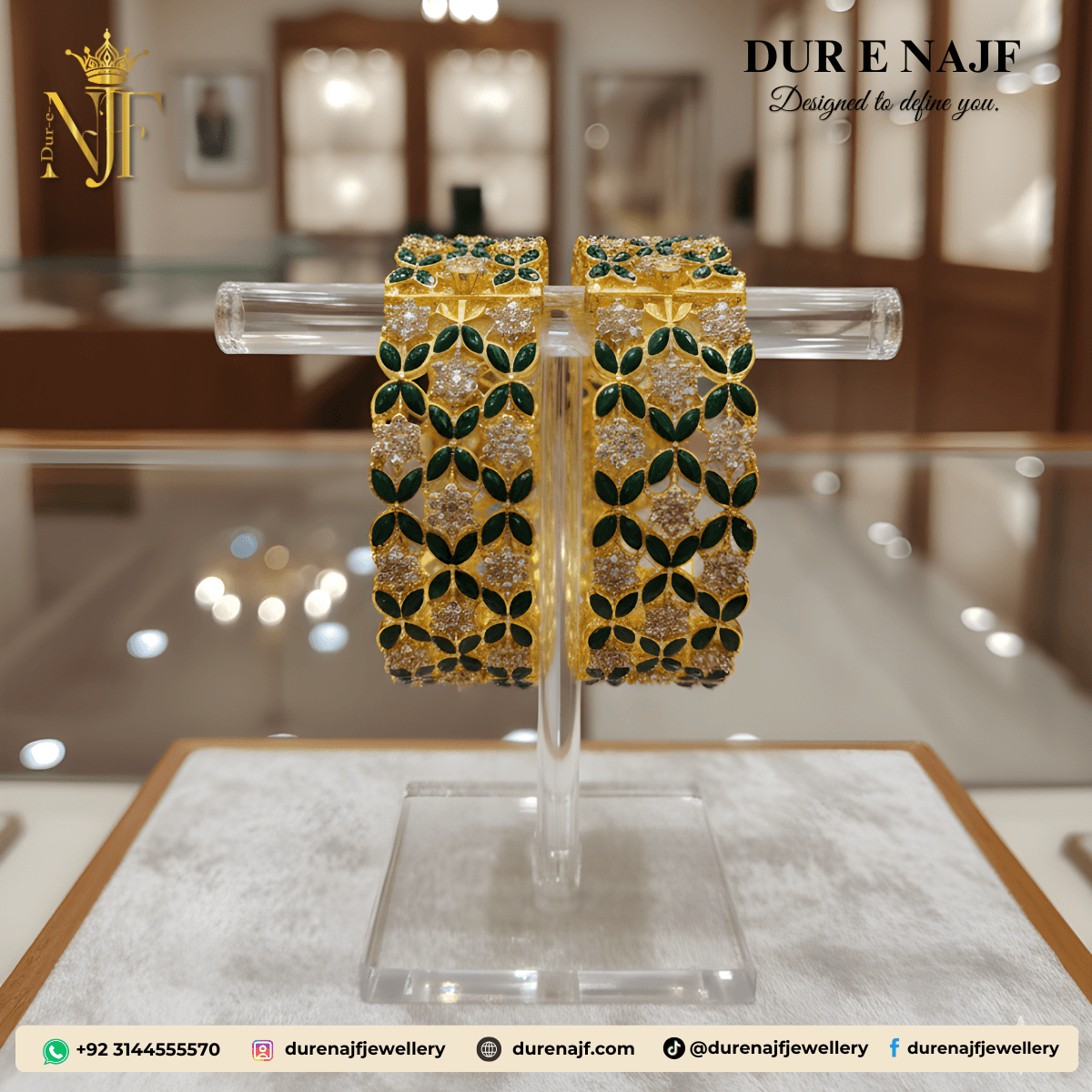 The Enchanting Emerald Bloom Kadas